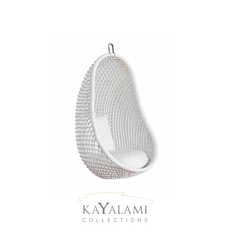 POD WHITE HANGING CHAIR