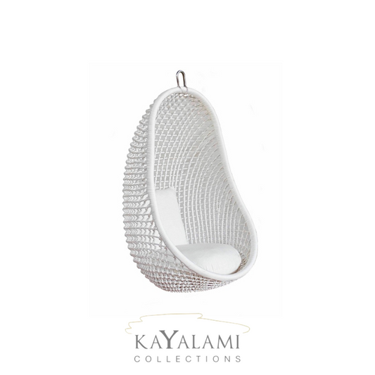 POD WHITE HANGING CHAIR