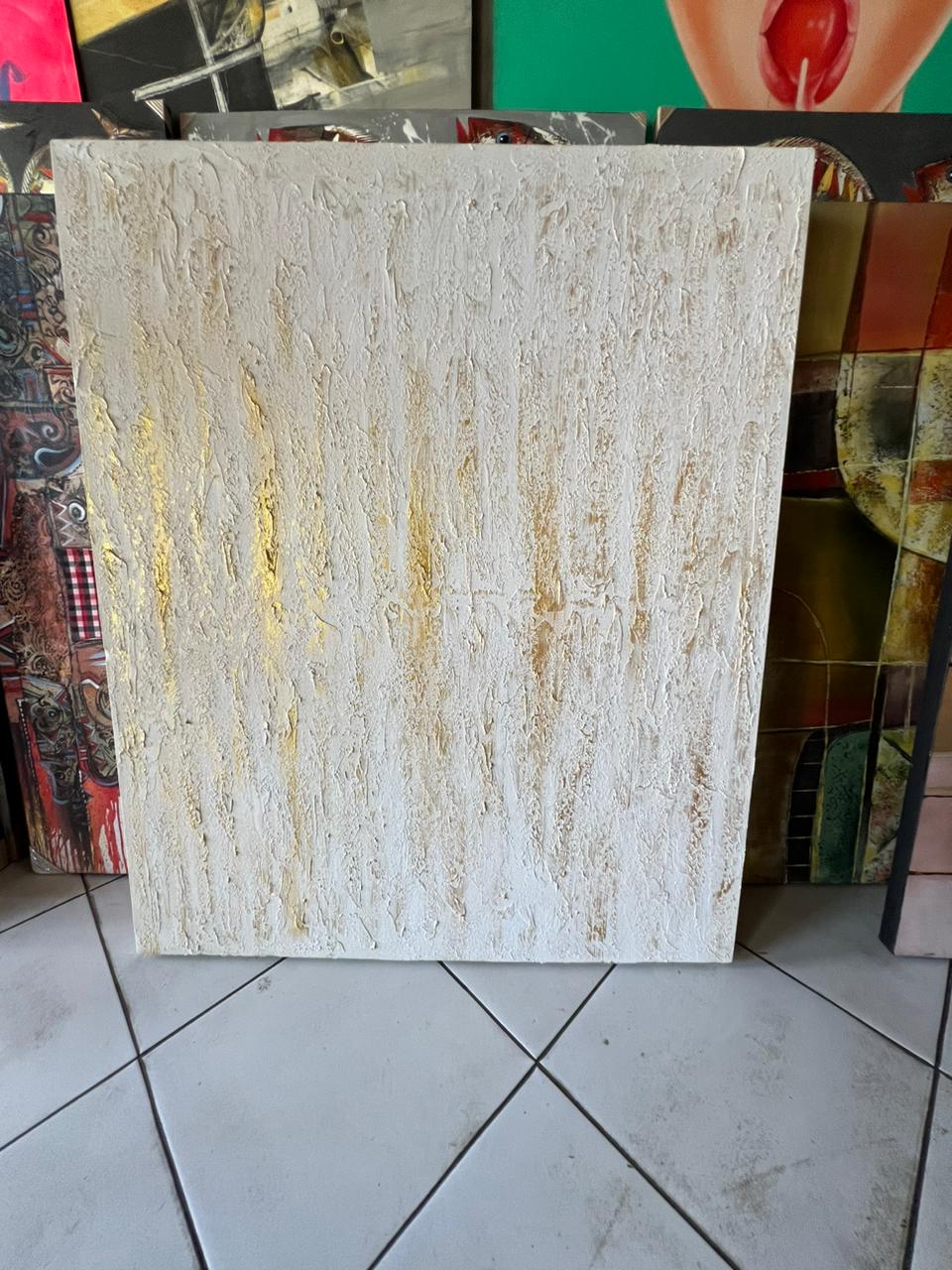SILVER PAINTING DECO