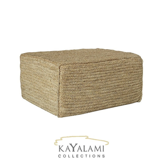 BIBLOC MINI SISAL OTTOMAN