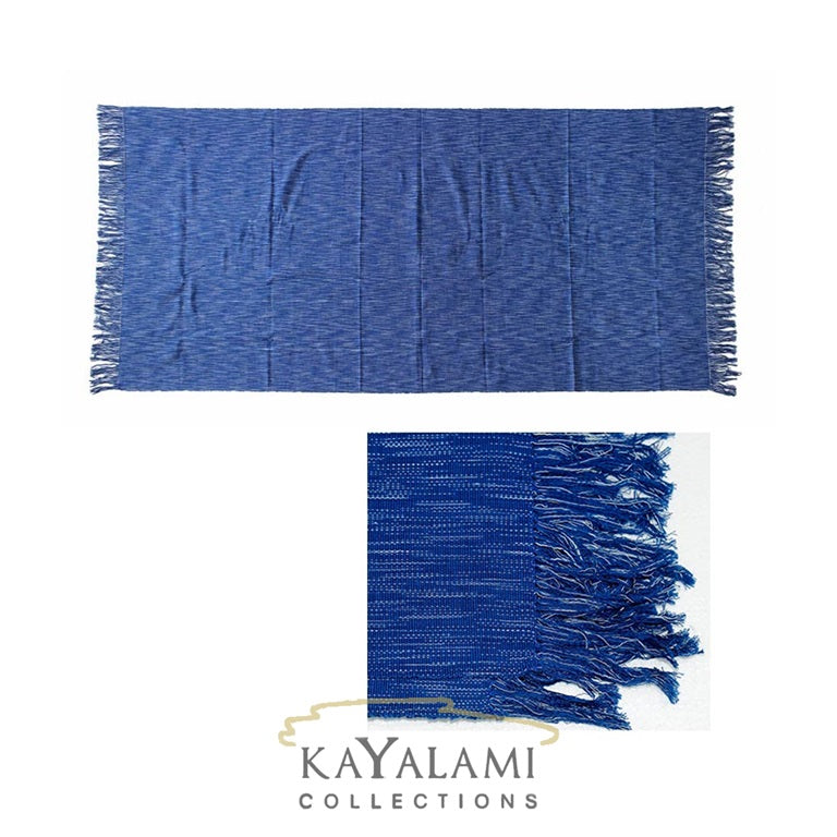 RUBIACE BLUE THROW