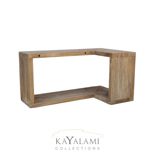 CORNER BOOK SHELF S