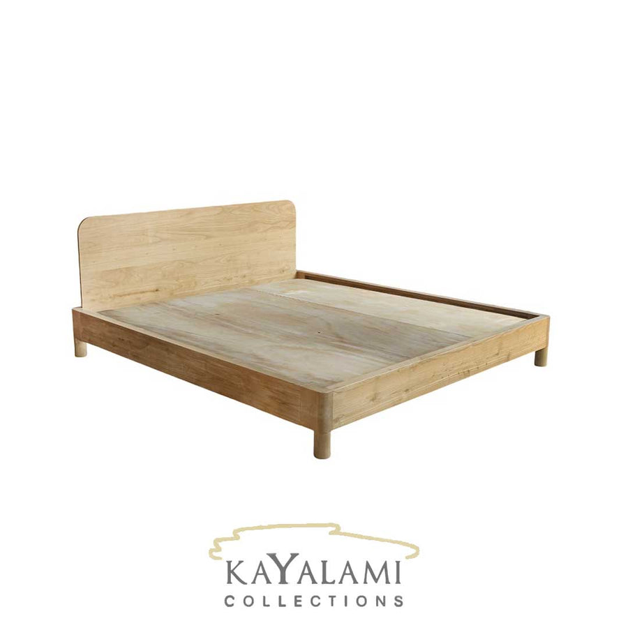 GUNTER NAT QUEEN SIZE BED WITH BED HEAD