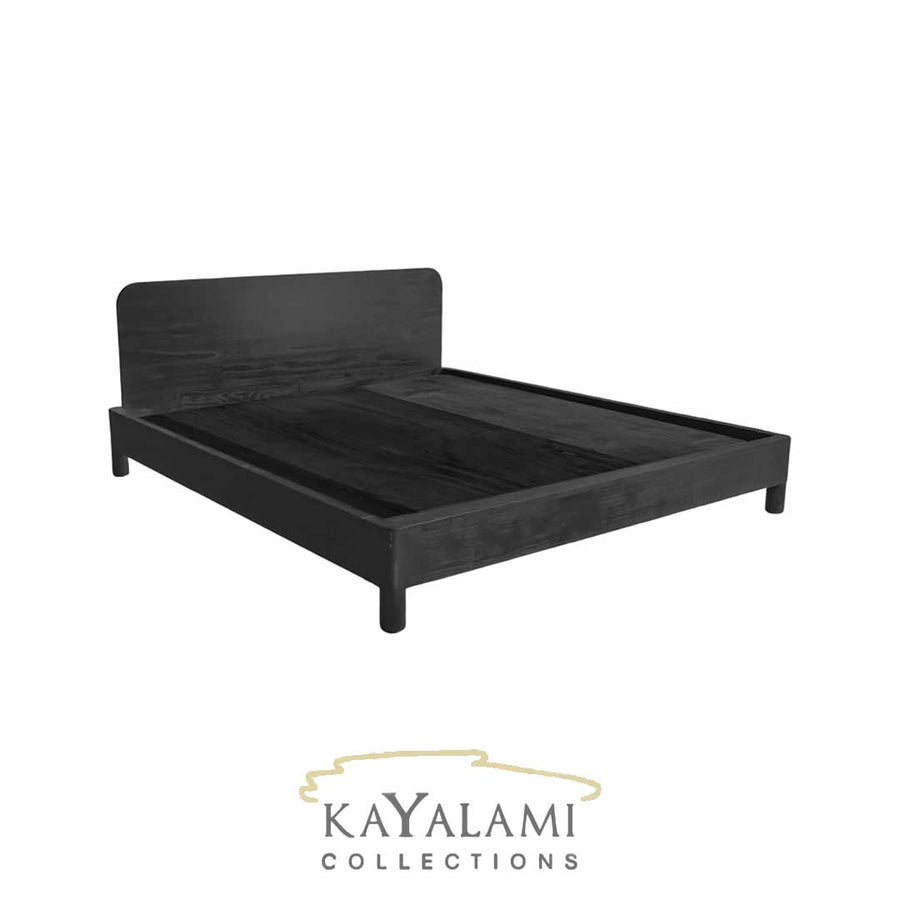 GUNTER BL SINGLE STANDARD SIZE BED WITH BED HEAD