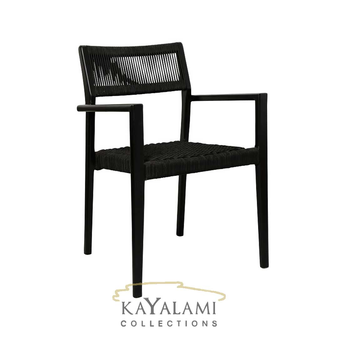 REDU BL DINING ARM CHAIR