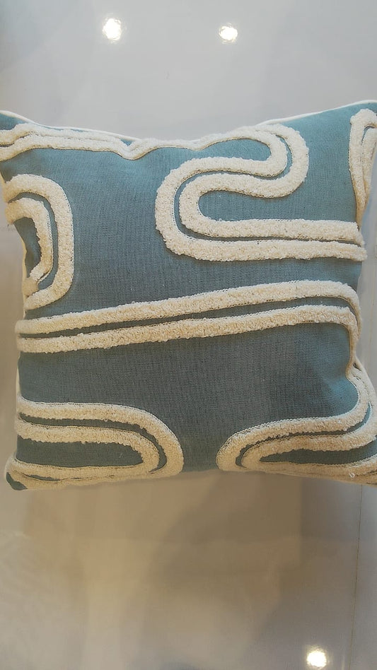 CUSHION COVER RIVER GREEN