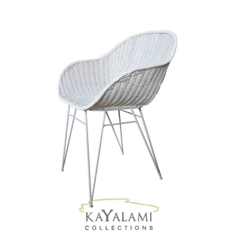 DIZI WH DINING ARM CHAIR