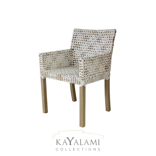 EVON SW 7MM DINING ARM CHAIR
