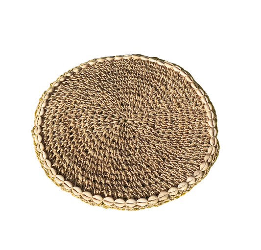 TRALOLO SGR COWRIE RND PLATEMAT