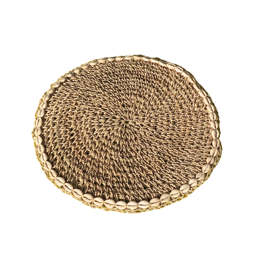 TRALOLO SGR COWRIE RND PLATEMAT