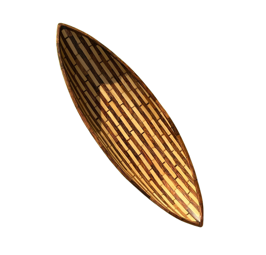 CYCLED BAMBOO BOAT TRAY