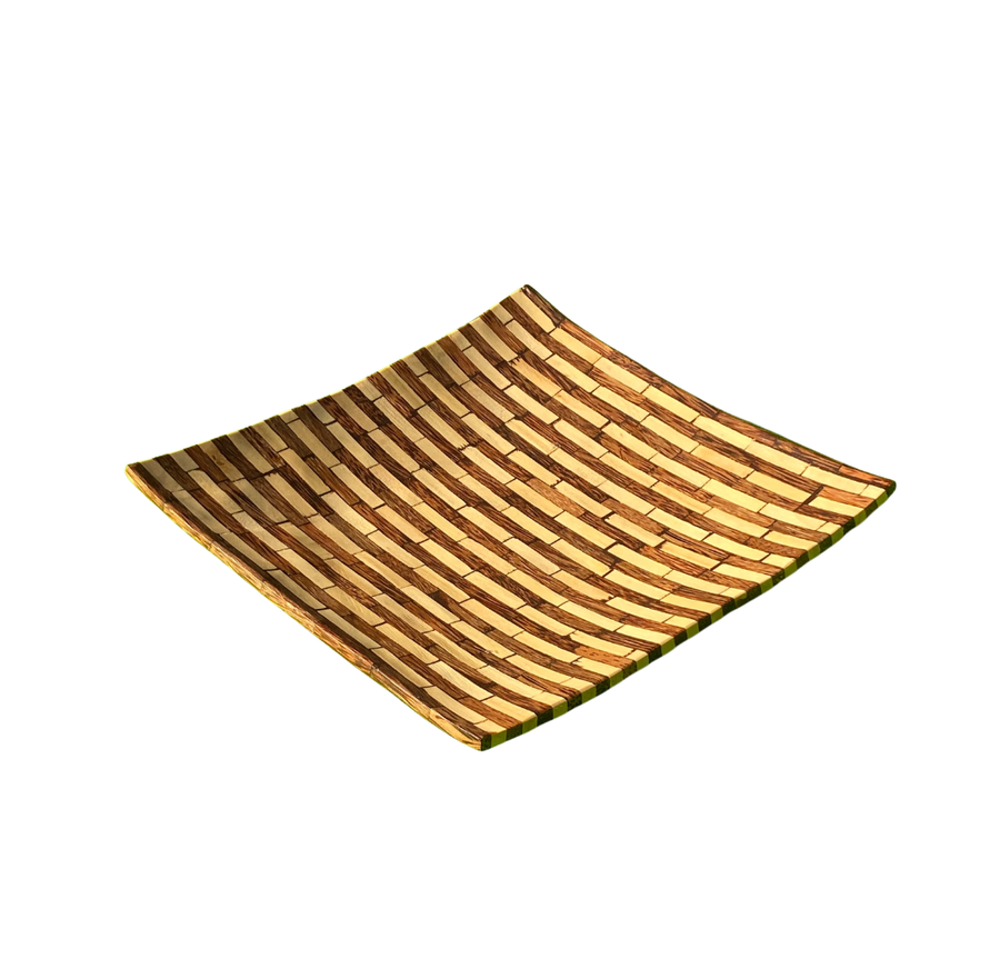 CYCLED BAMBOO LRS SQ TRAY