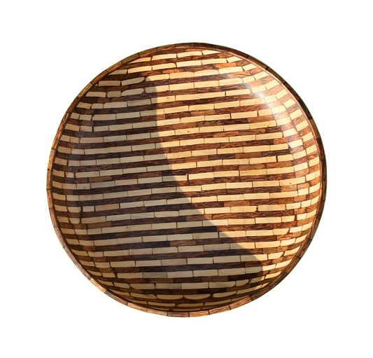 CYCLED BAMBOO RND BOWL M