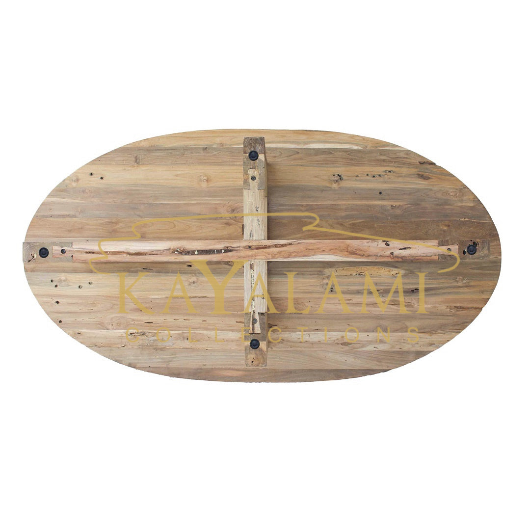 TUBLON OVAL DINING TABLE