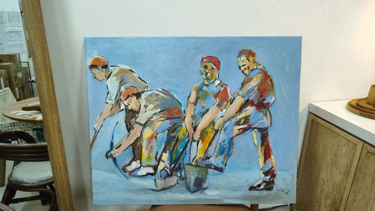 THE WORKERS WALL ART